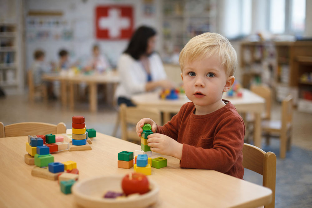 Les frais de garde d’enfants peuvent être partiellement déduits dans la déclaration fiscale suisse.
